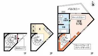 feel CnB【3階】の間取り