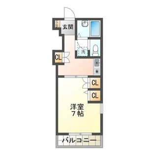 マリンコート河芸【2階】の間取り