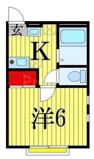 キャメル津田沼【2階】の間取り