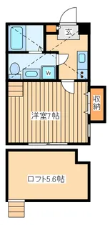 リバティネクストケーティー【1階】の間取り
