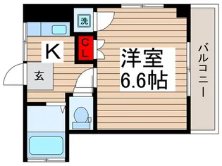 ベルコリ-ヌ上本郷【2階】の間取り