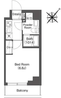 BPRレジデンス南行徳【3階】の間取り