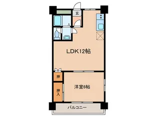 リアライズ御影【3階】の間取り