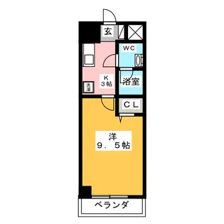 URBAN SENSATION【6階】の間取り