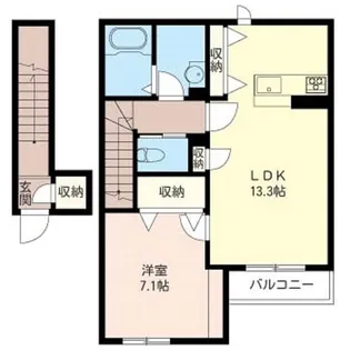 fairy-villa・HH【2階】の間取り