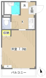 ニューセイコー【3階】の間取り