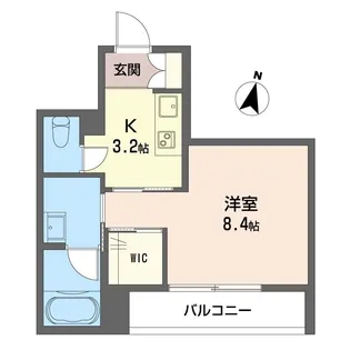 ウテナ【1階】の間取り