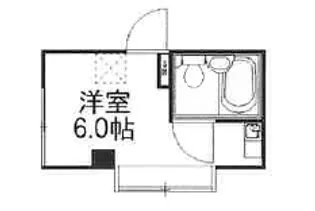 シュレイユ池袋【2階】の間取り