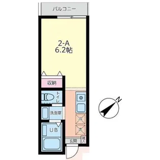 ヴァンヴェール白鳥【2階】の間取り