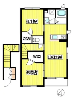メゾン春【2階】の間取り