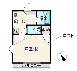 イーストコア【1階】の間取り
