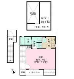 グランヴィスタ四ッ谷の間取り