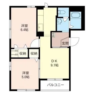 ミック21【2階】の間取り