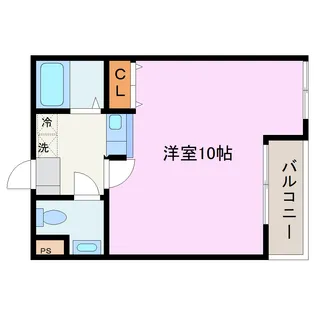 メゾンメロディア【1階】の間取り