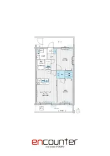 SYNCHRONICITY Musashino【2階】の間取り