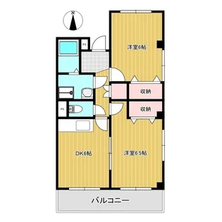 ノースITI【3階】の間取り