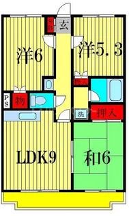 パーク・コモ【2階】の間取り