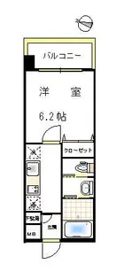 Hillside Cresson【2階】の間取り