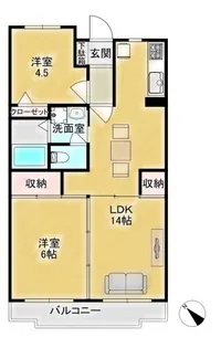 エントピア【4階】の間取り