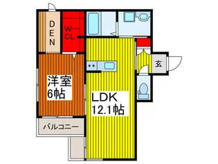 SOL FLAC【2階】の間取り
