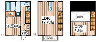 メゾンシン【1階】の間取り