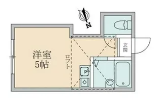 クリスタルヴィラ弘明寺【1階】の間取り
