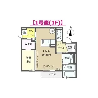 Sara(サラ)【1階】の間取り