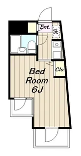 DOM登戸(ドム)【4階】の間取り
