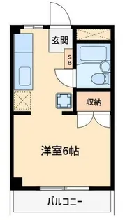 メゾングリーンライフ【3階】の間取り