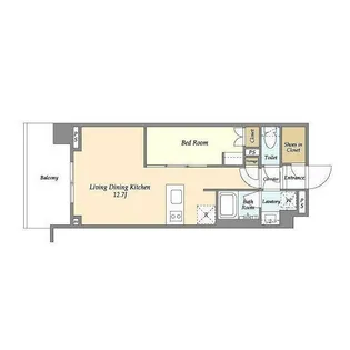 エル・セレーノ品川西大井【3階】の間取り