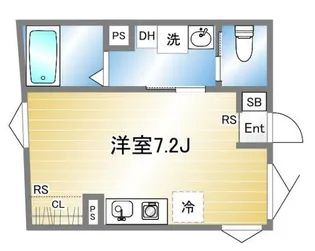 グランクオール浅草【3階】の間取り