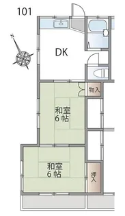 ベルハイム【1階】の間取り