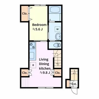 Laguna Seca【3階】の間取り