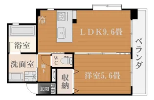 ドリーム城南【3階】の間取り