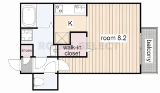Cherim高畑 North【3階】の間取り