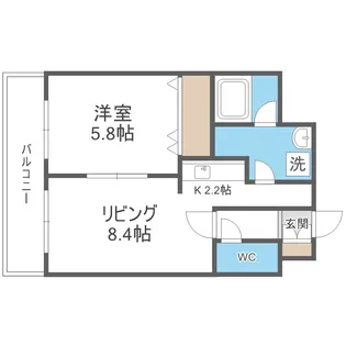 キャロット13【2階】の間取り