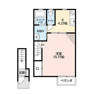 トルハート・アイB【2階】の間取り