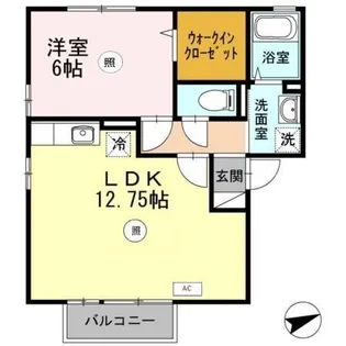 グランペール I【2階】の間取り