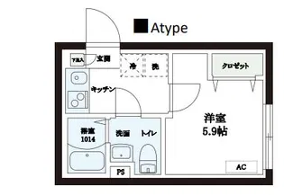 レピュア本郷レジデンス【3階】の間取り