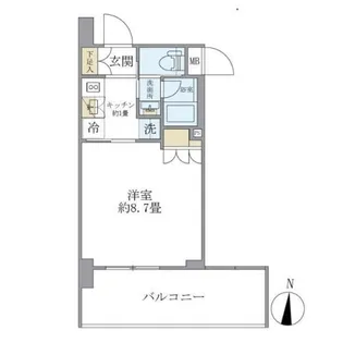 レクシード両国駅前【11階】の間取り