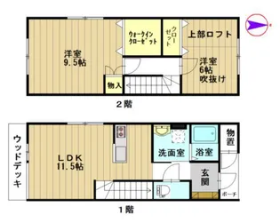 メゾンOYIIの間取り