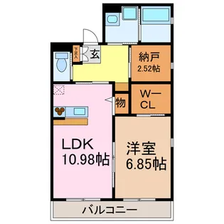 PRIUS相原郷【2階】の間取り
