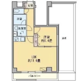 カスタリア千駄ヶ谷【3階】の間取り