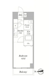 シュールフローレ【3階】の間取り