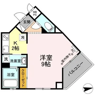 オクト【2階】の間取り