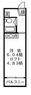 アイメゾン別所【2階】の間取り