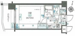 フェニックス新川崎【1階】の間取り