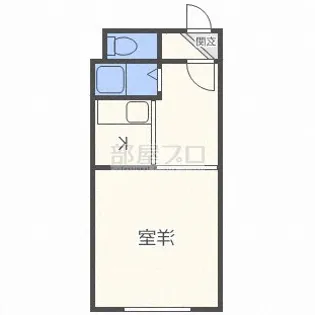 グリーンパークハイツ平岸2・9【4階】の間取り