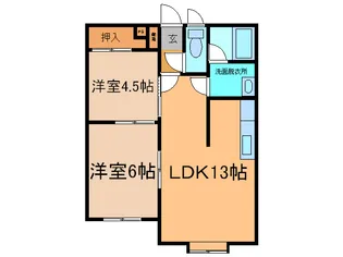 オーク【2階】の間取り