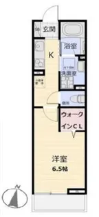 リバーシティ阿佐ヶ谷【1階】の間取り